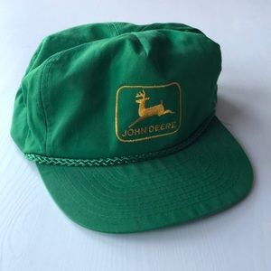 Retro John Deere Snap Back Hat